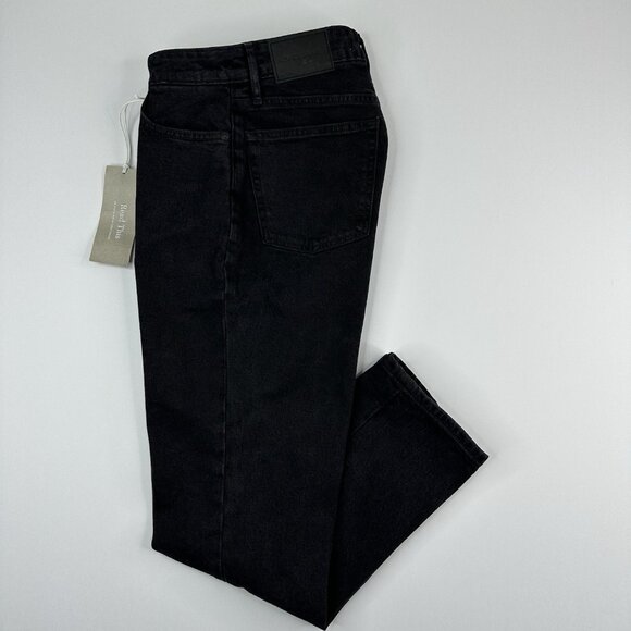 Everlane Women's NWT Black The Curvy Cheeky Minimalist Jean W25-26.25/L26.4 - Picture 2 of 12